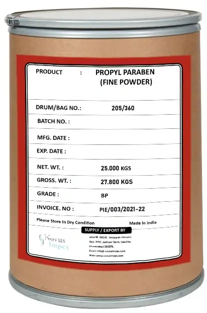 عکس پروپیل پارابن