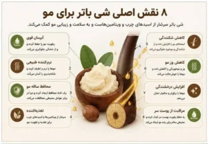 شی باتر برای مو و پوست