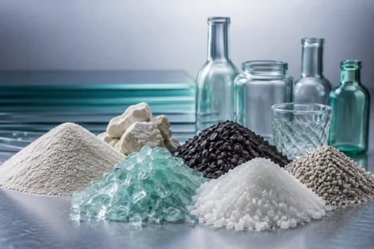 مواد اولیه ساخت شیشه چیست؟ ترکیبات و نقش آنها در تولید انواع شیشه