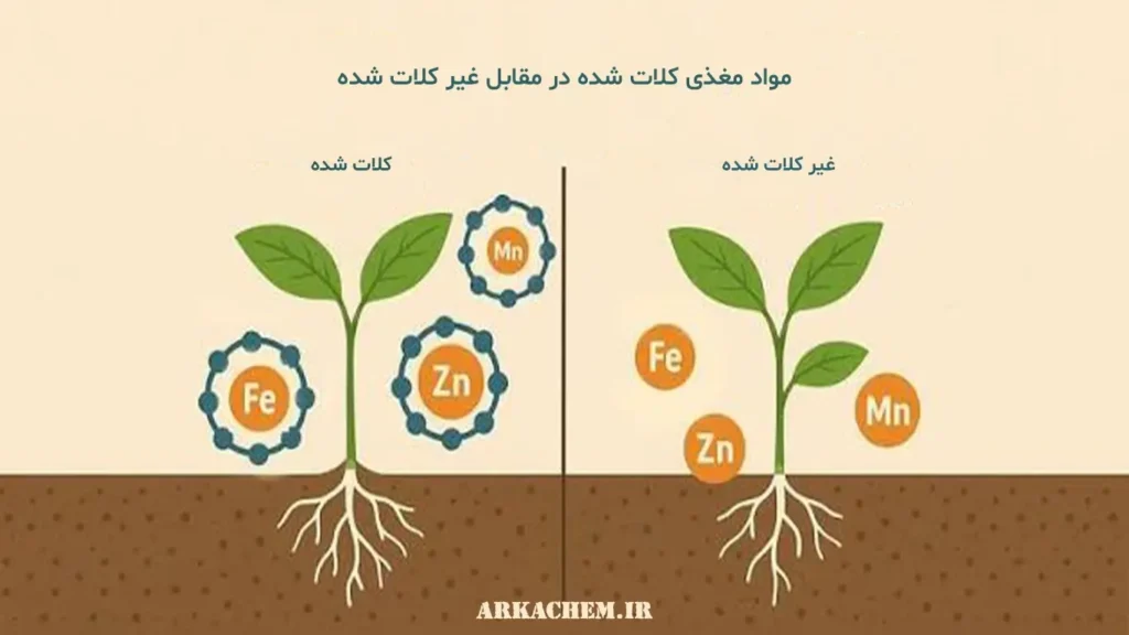 نقش کلاته کننده ها در افزایش کارایی کودها